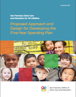 Cover of Proposed Approach and Design of 5 Year Spending Plan
